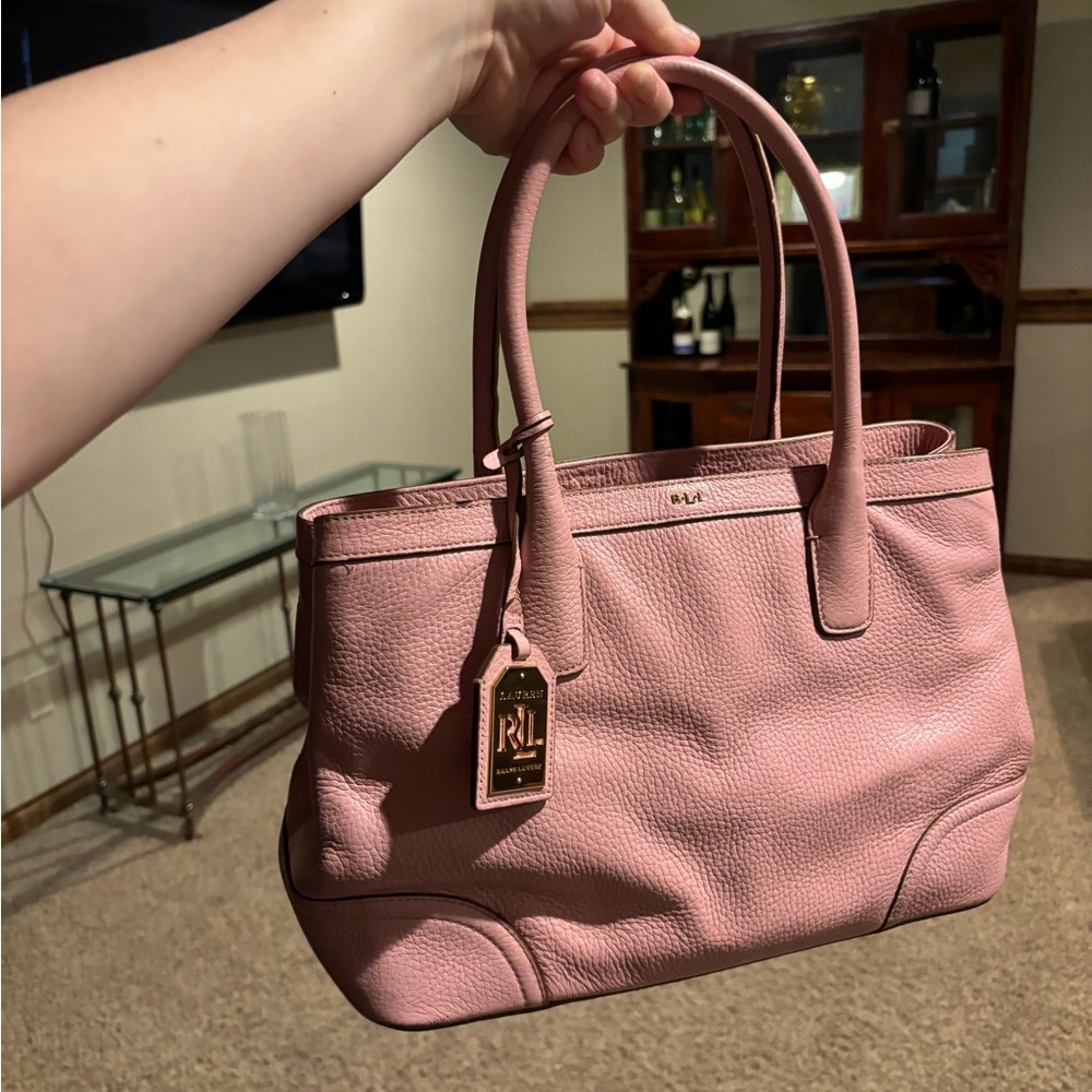 Ralph Lauren Soft Pink Tote Bag